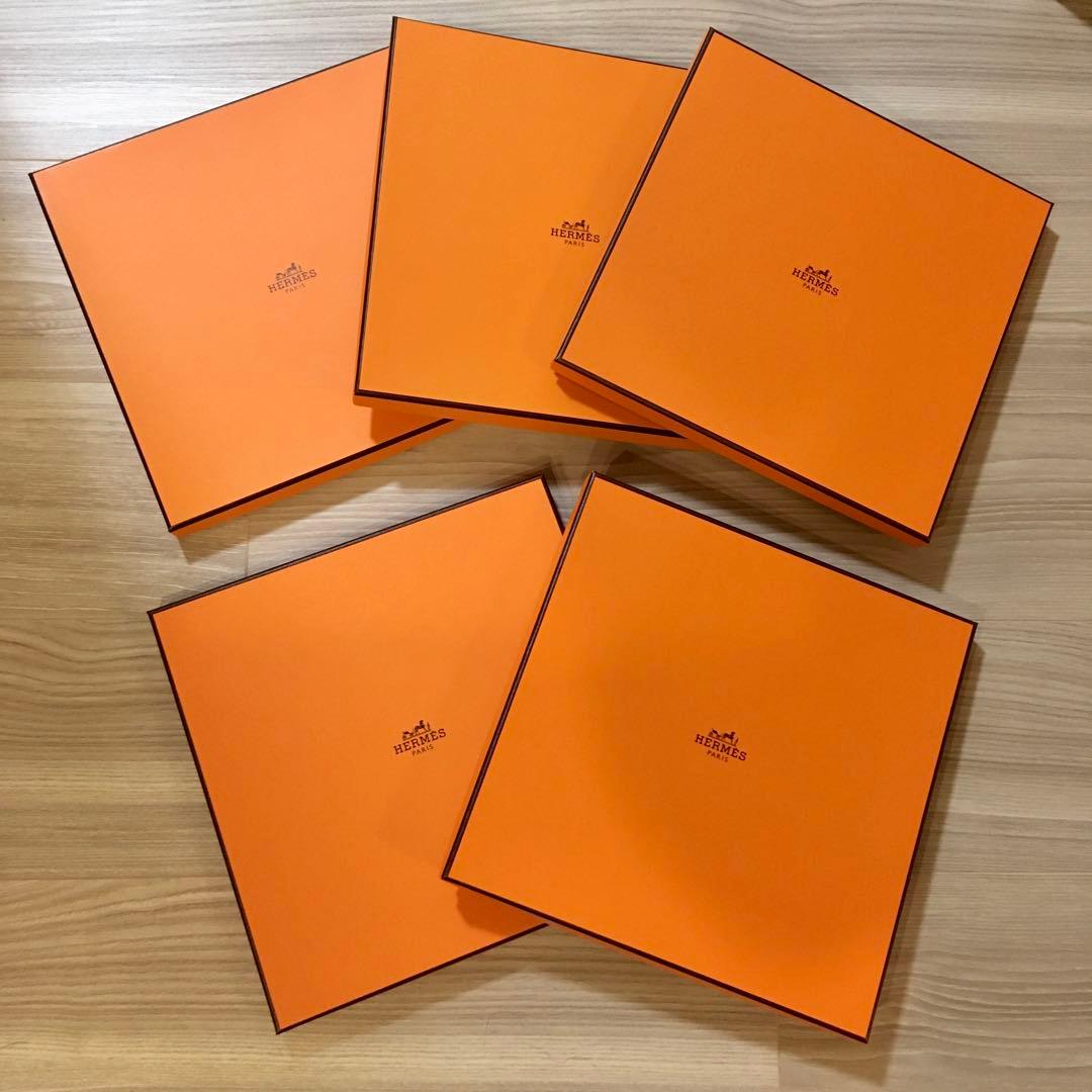エルメス HERMES カレ90 スカーフ 空箱 5個 セット - メルカリ