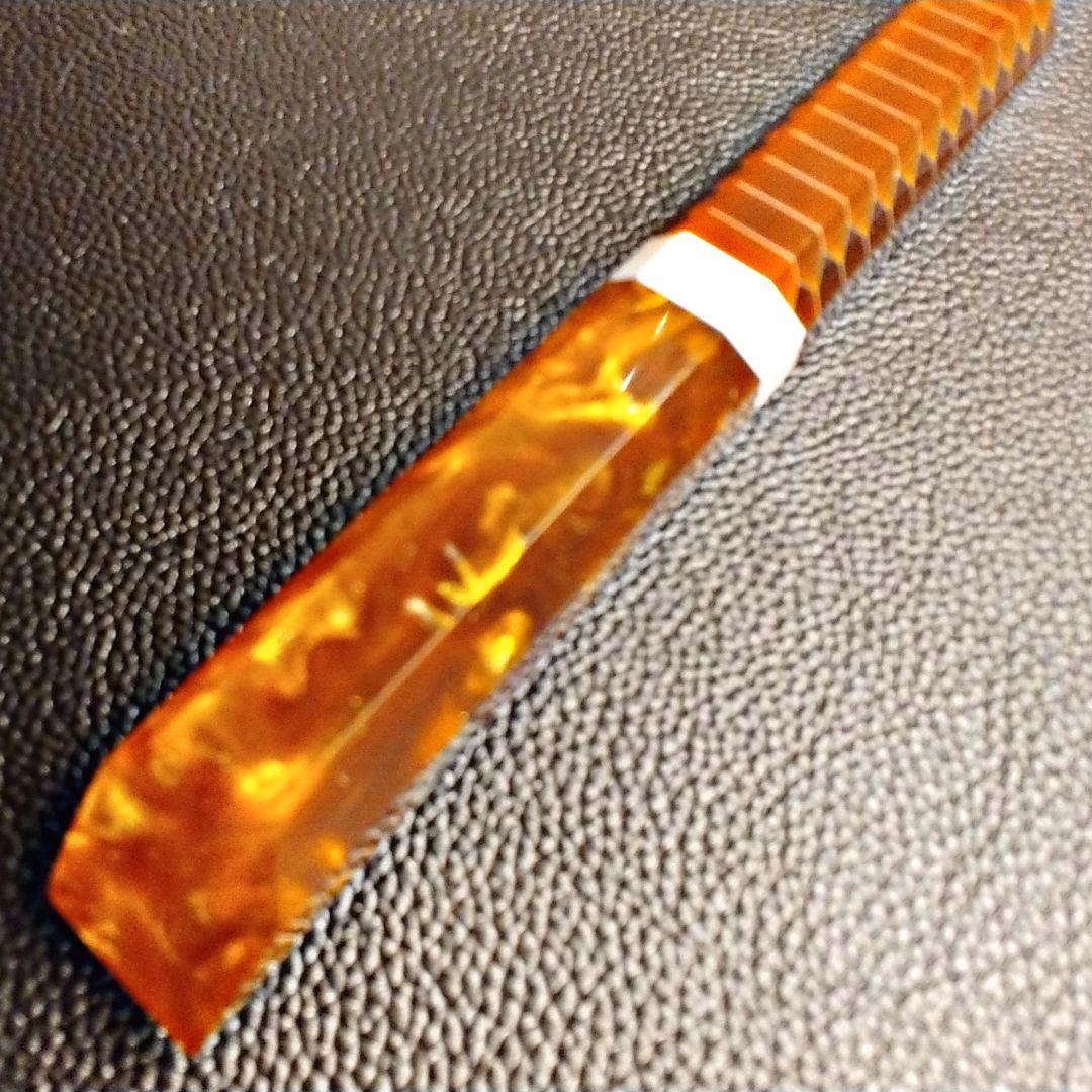 《新作》　V金10号　ダマスカス包丁　ハニカム模様・琥珀柄　剣型　牛刀　三徳