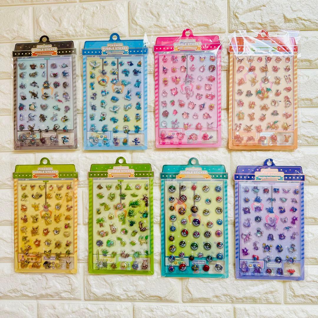韓国限定 ポケモン ボンボンドロップ シール セット 正規品 8枚 - メルカリ