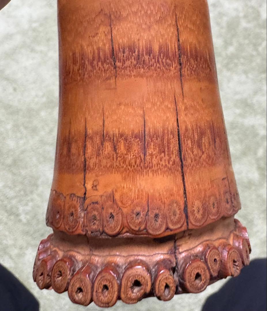 【レトロ】琴古流尺八【坂野如延　銘】時代和楽器