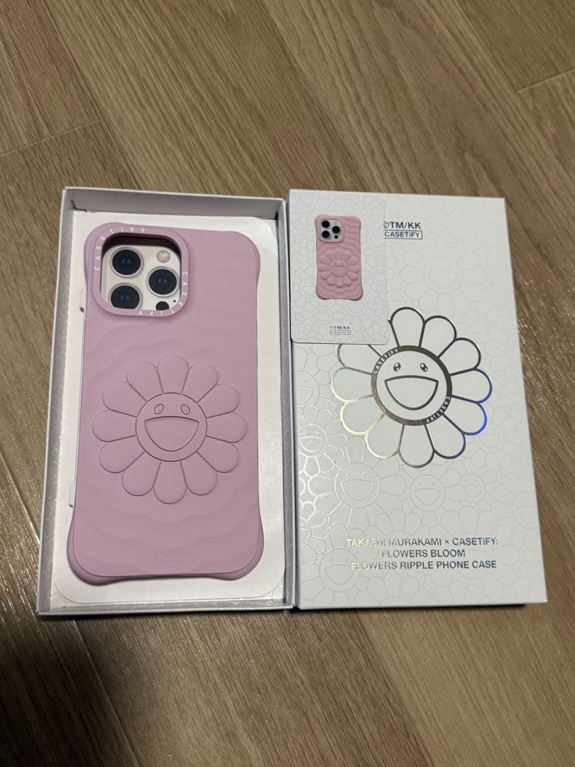新品【村上隆X CASETiFY】 FLOWERSBLOOM ピンク