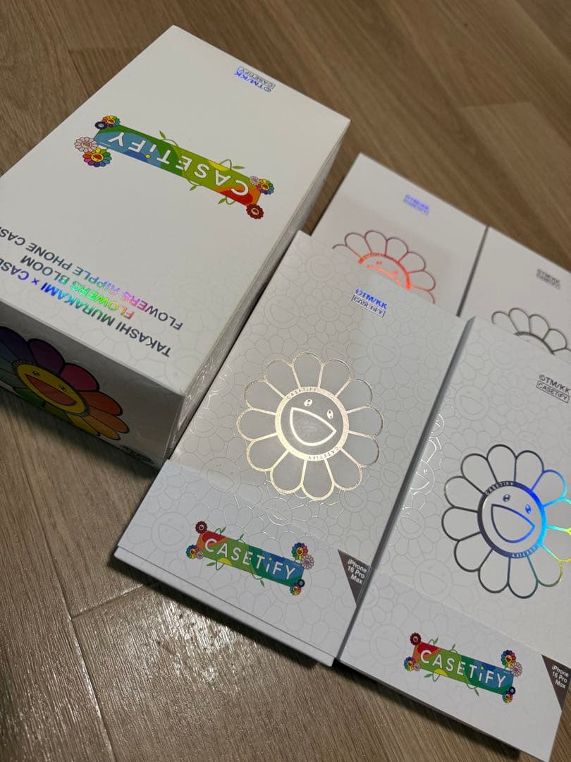 新品【村上隆X CASETiFY】 FLOWERSBLOOM ピンク