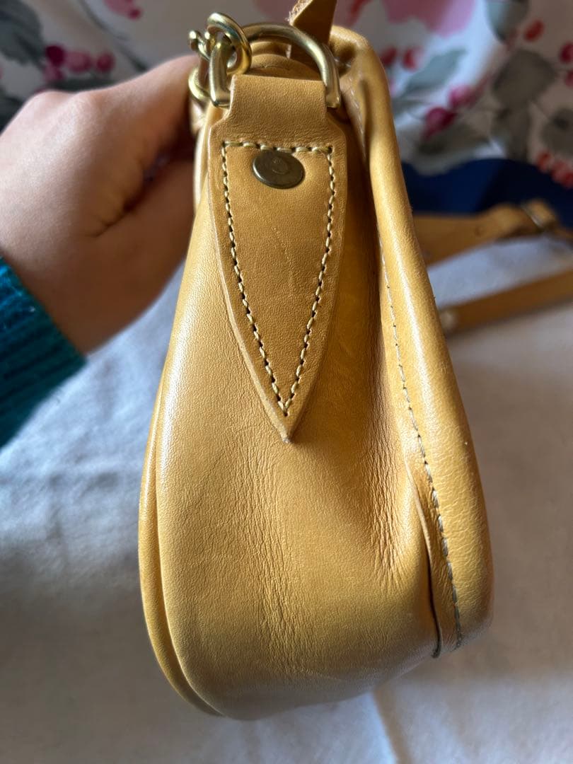 J.W.HULME CO. レザー　ヴィンテージ　美品　タイニーレガシーバッグ