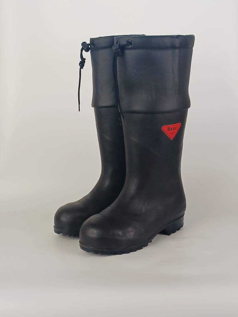 防寒長靴 シバタ工業 セーフティーベアー1001ブラック 25cm 冬の屋外作業