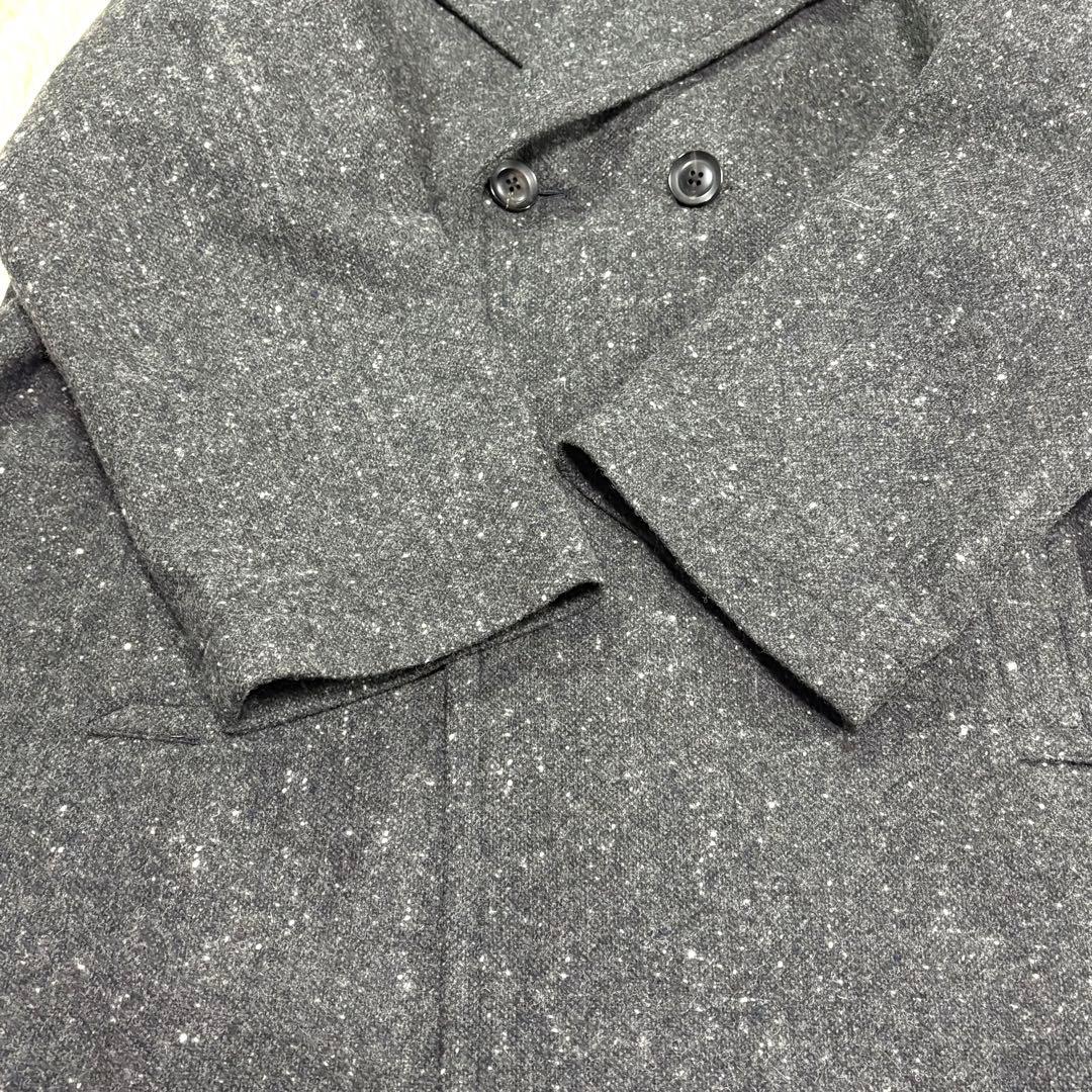 よ様 品】SHAREEF NEP MELTON LONG COAT グレー L