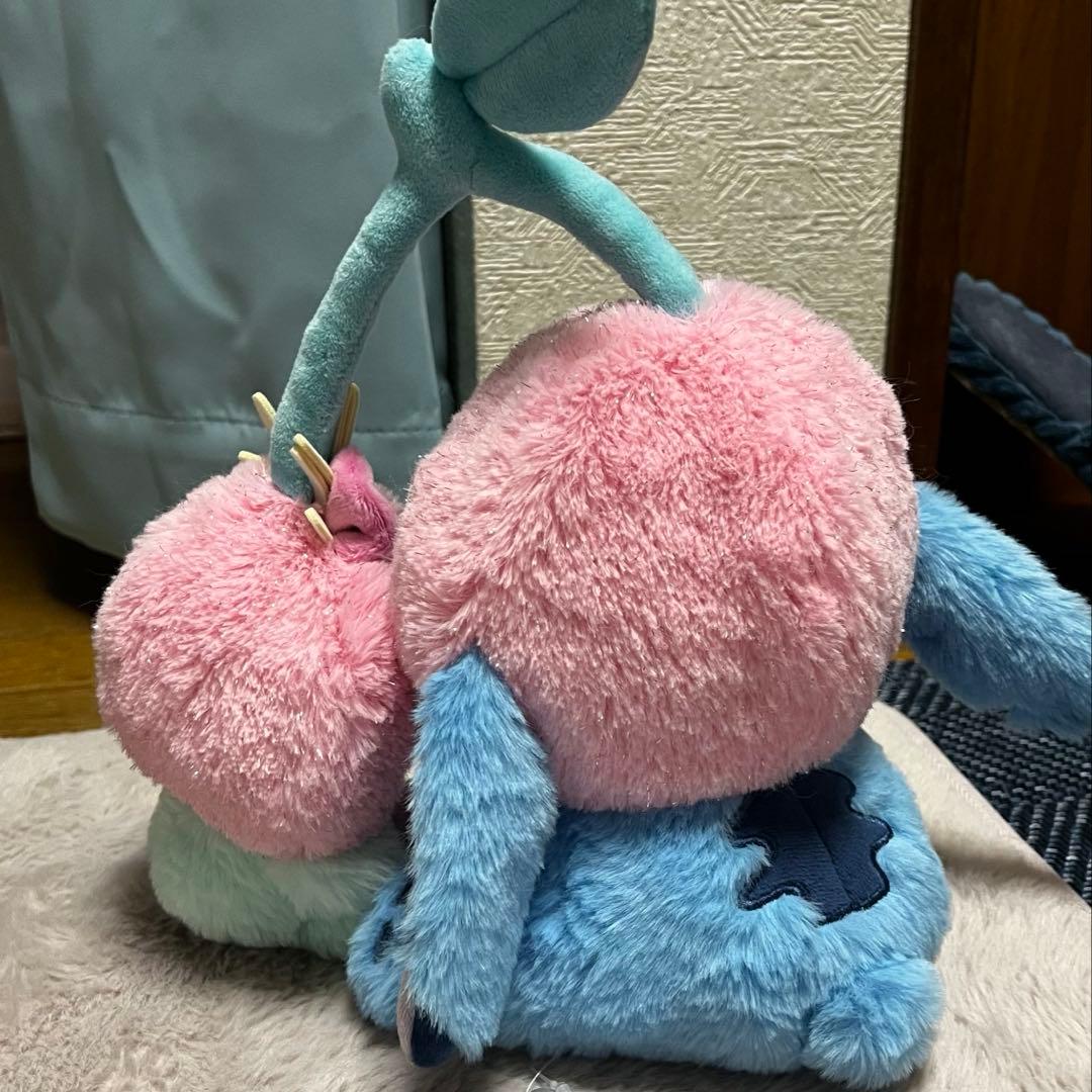 ディズニー スティッチ＆スクランプ ぬいぐるみ GLOSSY FRUITS - メルカリ