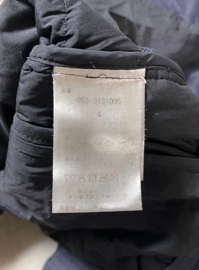 人気！PEARLY GATES ダウンパンツ ネイビー サイズＭ(4)