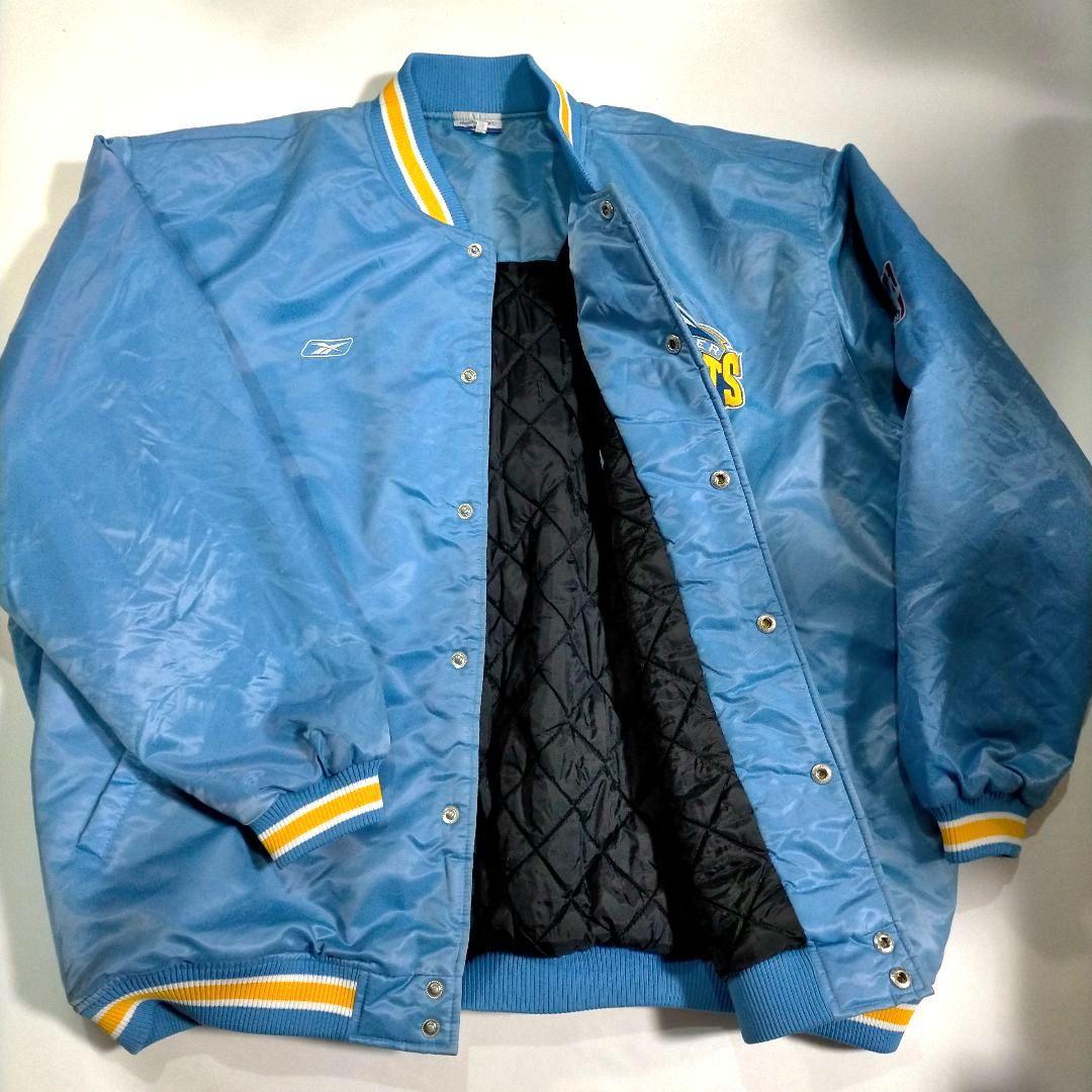 激レア NBA デンバー ナゲッツ リーボック スタジャン ジャンパー XXL