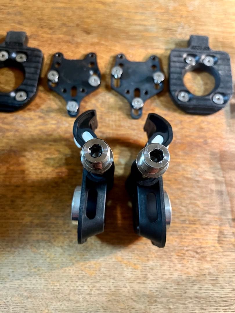 マグペド　magped road2チタンシャフト ビンディングペダル セット