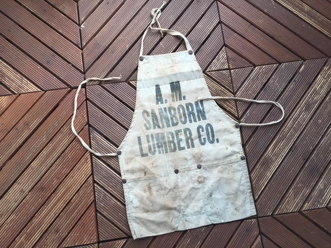 ト*イ様 汚物【10's リベット留 ワーク エプロン】