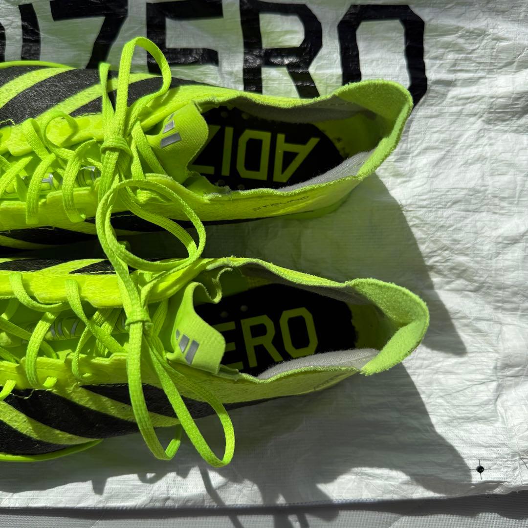 adidas　ADIZERO　SP3　イエロー　23.5cm
