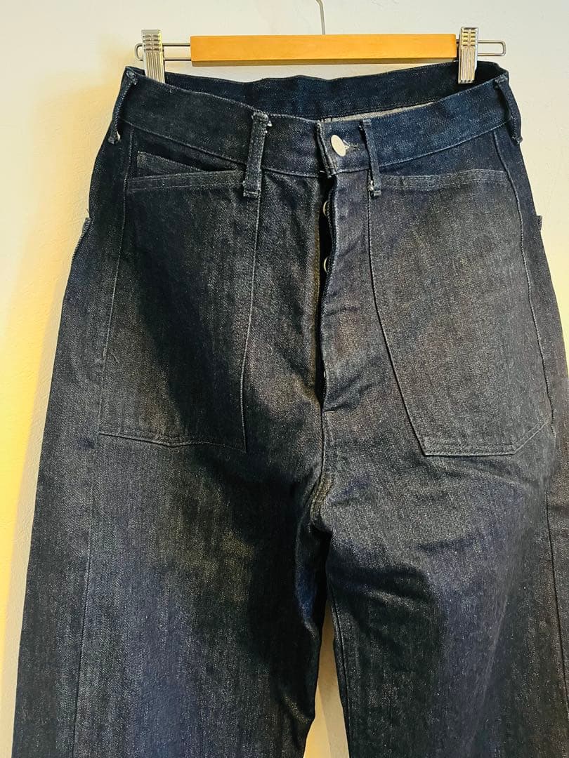 タ*モ様 ordinary fits ダークデニム ワイドパンツ