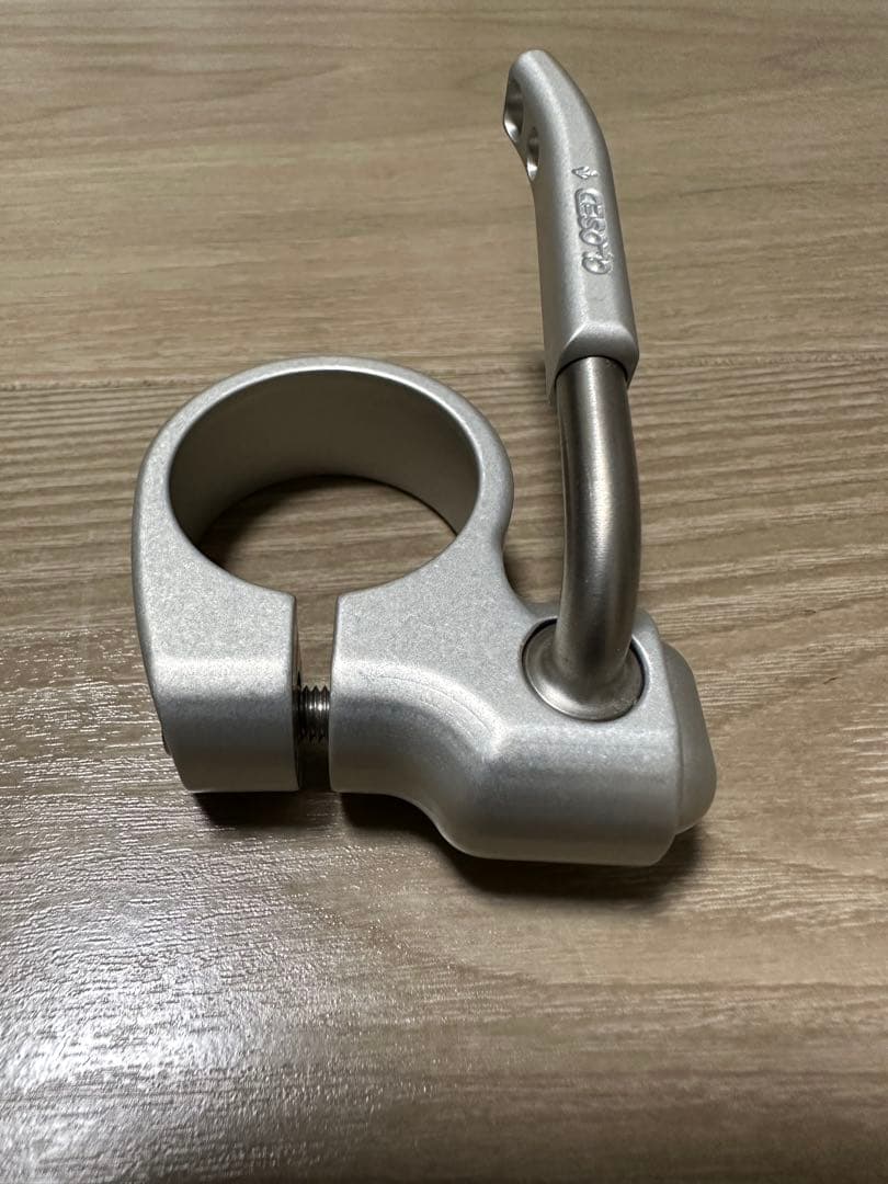 Paul シートポスト　シルバー　31.8mm