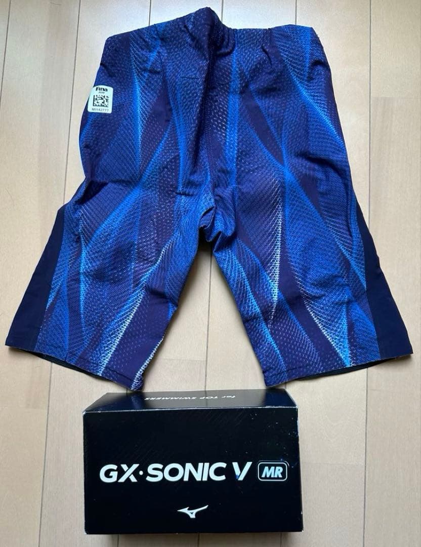 ジュニア140 高速水着 ミズノGX•SONIC V MR FINA承認 撥水有 アシックス