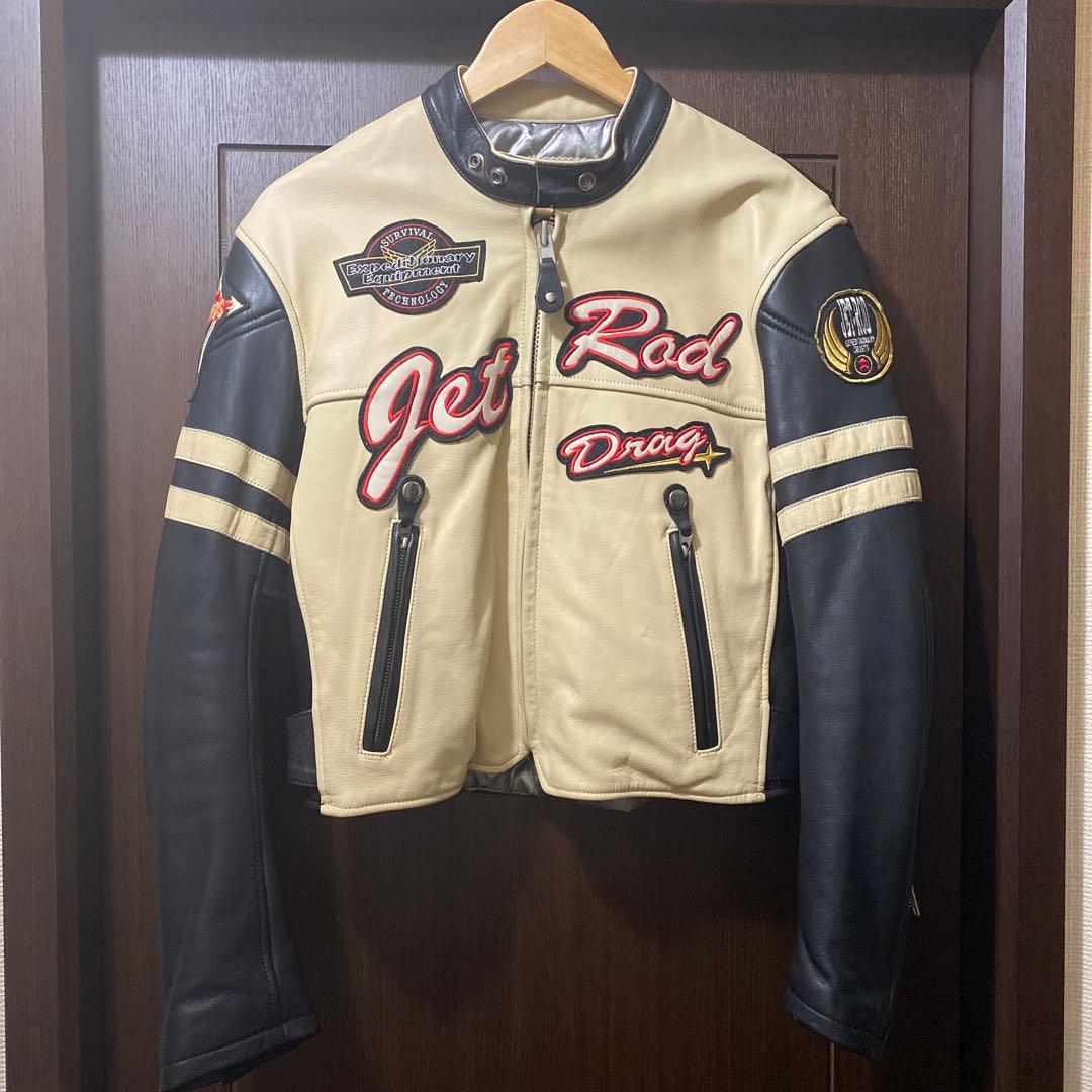 ヤマハ (YAMAHA ) Jet Rod レザー　ライダースジャケット　L