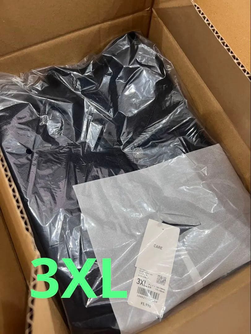 UNIQLOユニクロ デニムトラッカージャケット　3XL 68Blue 大戦