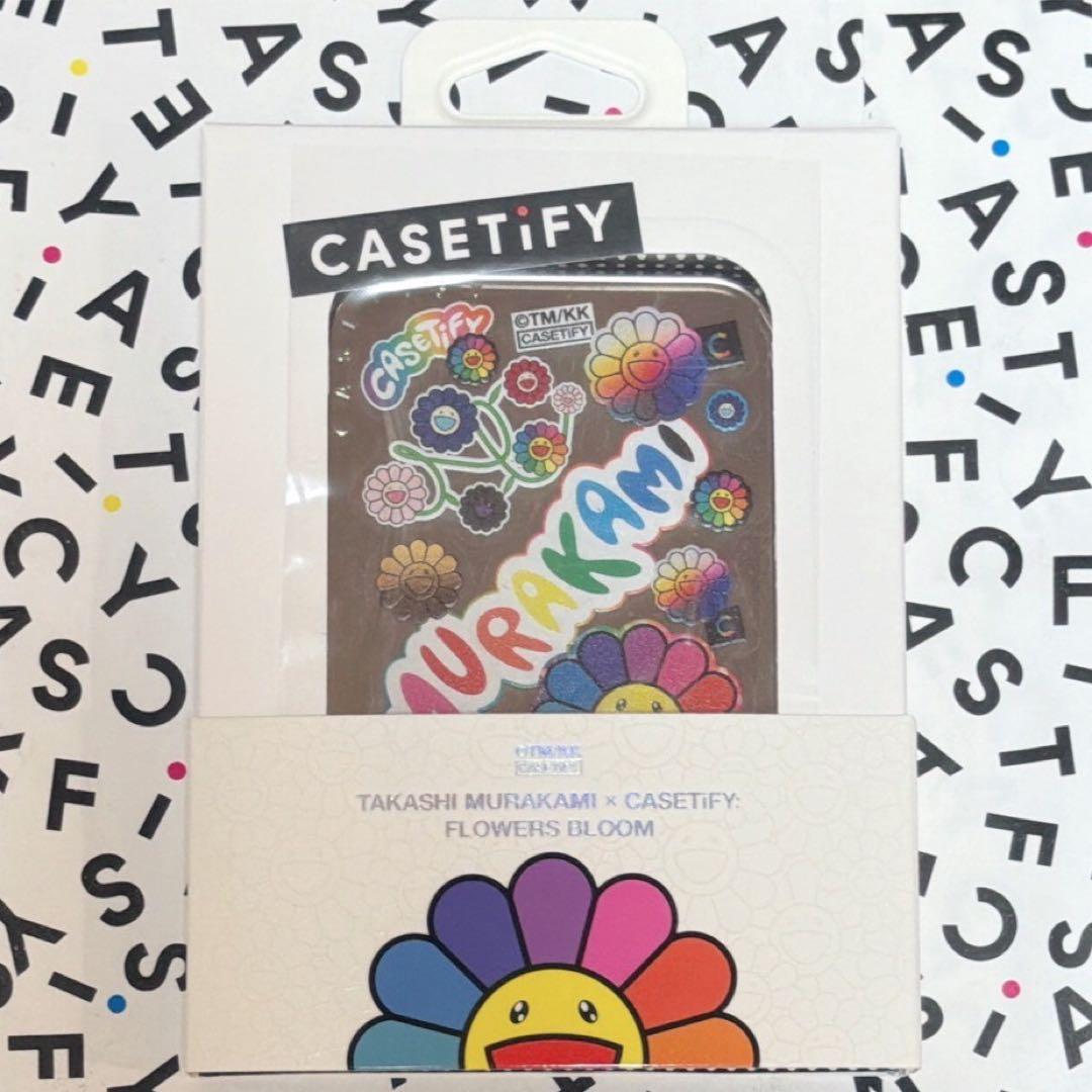CASETiFY 村上隆 フラワーステッカーマニア カードホルダースタンド