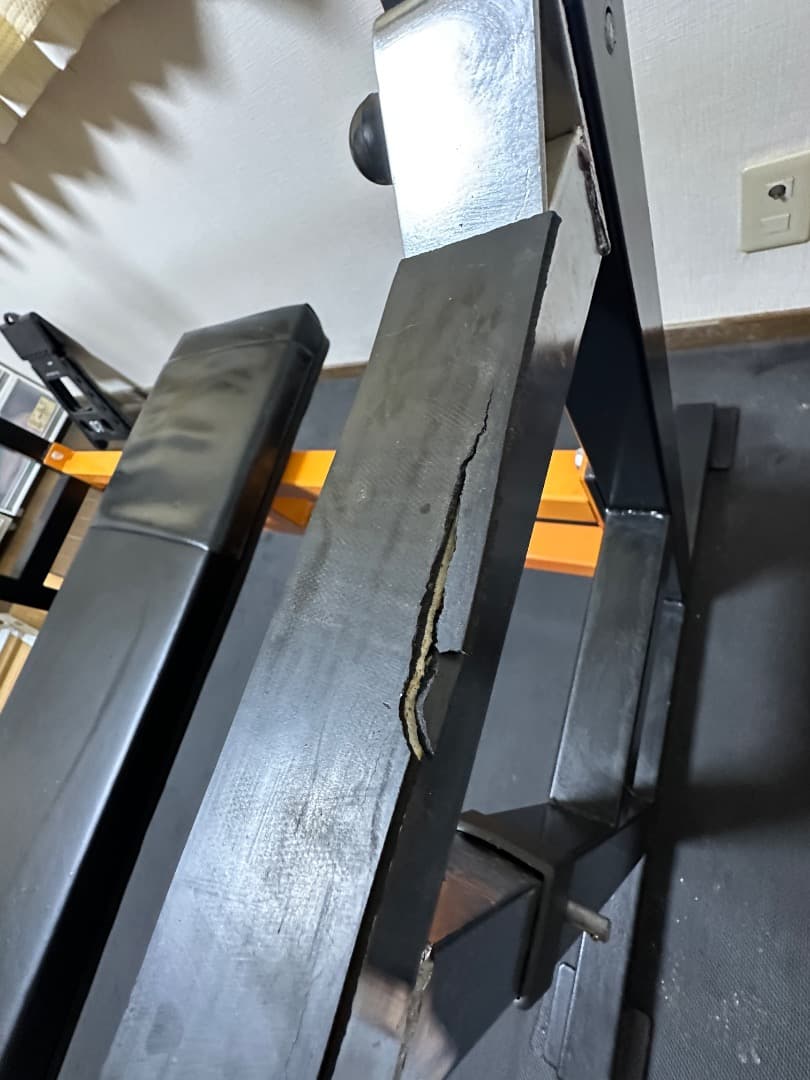 《引取》モリヤ製ベンチプレス台　 バーベル（オリシャ）・プレート・プレートラック