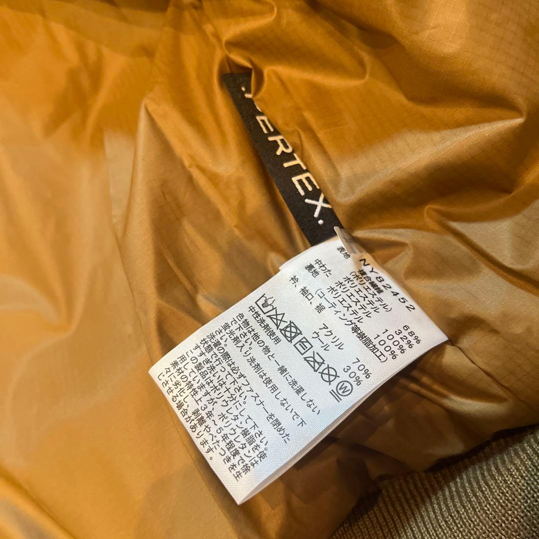 ny82452 インサレーションボンバージャケット　ノースフェイス