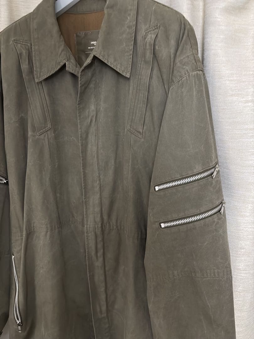 00AW UNDERCOVER メルティングポット期 ミリタリージップコート