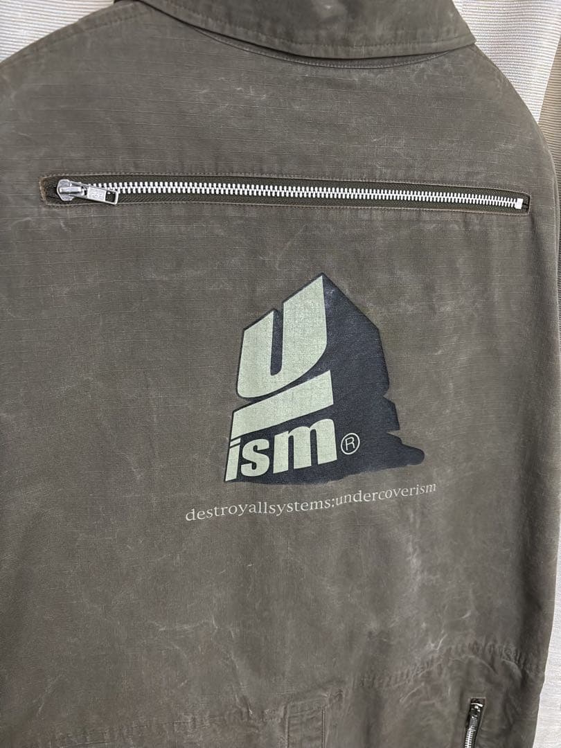 00AW UNDERCOVER メルティングポット期 ミリタリージップコート