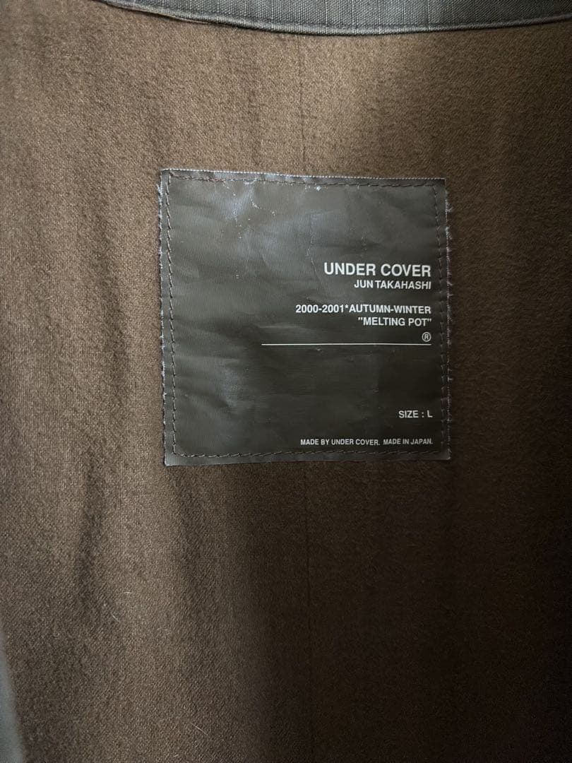 00AW UNDERCOVER メルティングポット期 ミリタリージップコート