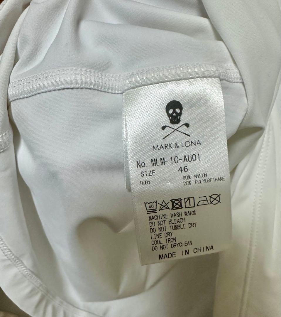 MARK & LONA ゴルフ モックネックシャツ インナーサイズ46