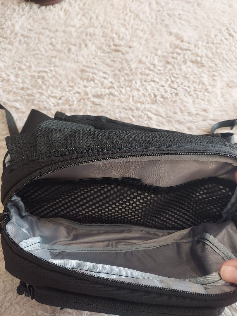 POMULU 赤ちゃんスリング抱っこ紐ショルダーバッグ2Wayブラック