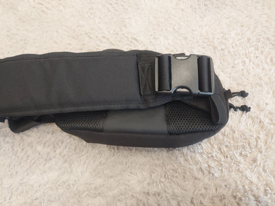 POMULU 赤ちゃんスリング抱っこ紐ショルダーバッグ2Wayブラック