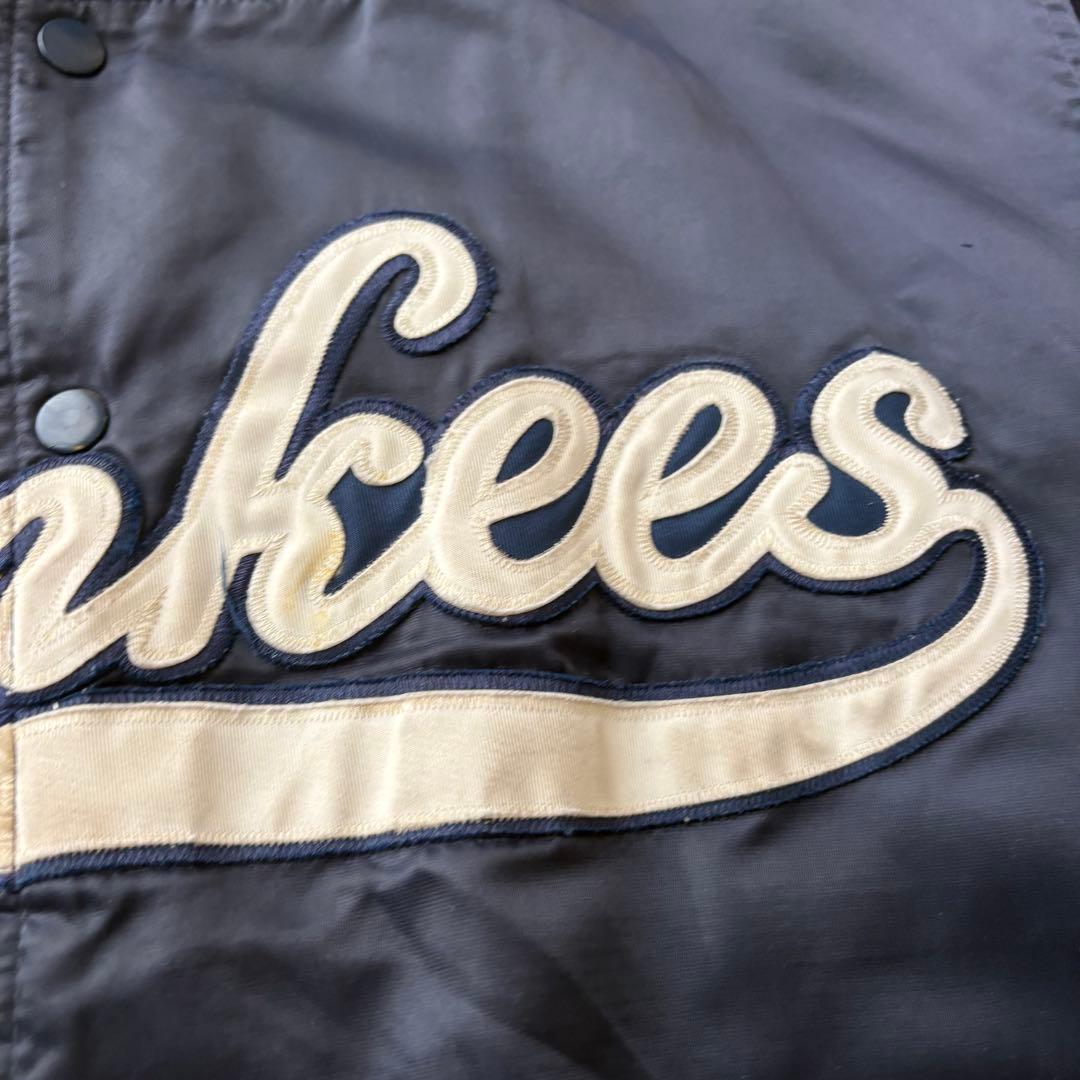 最終値下げ！90s Majestic ヤンキース ナイロンスタジャン XL