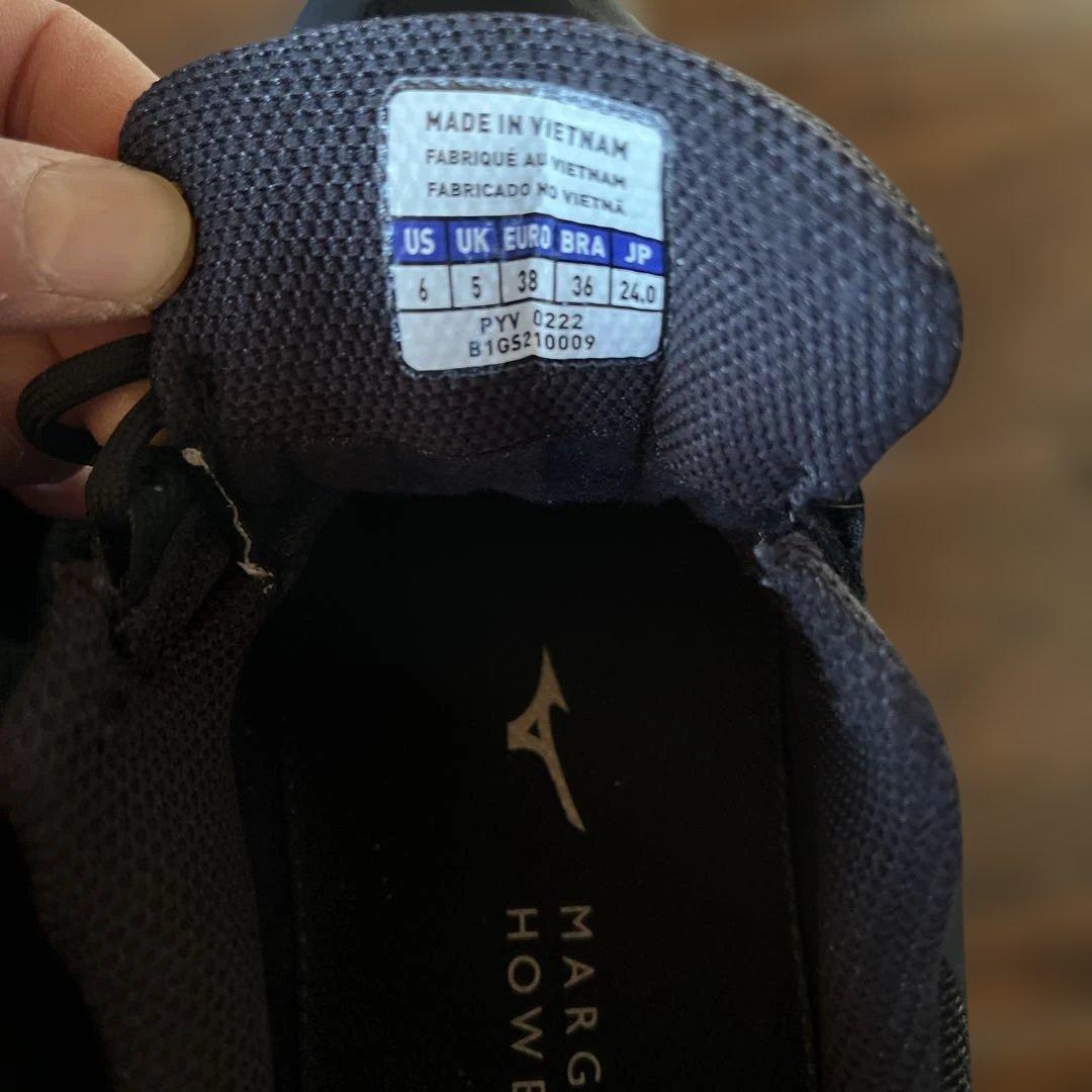 マーガレットハウエル　Mizuno GORE-TEX ウェーブガゼル2 24cm