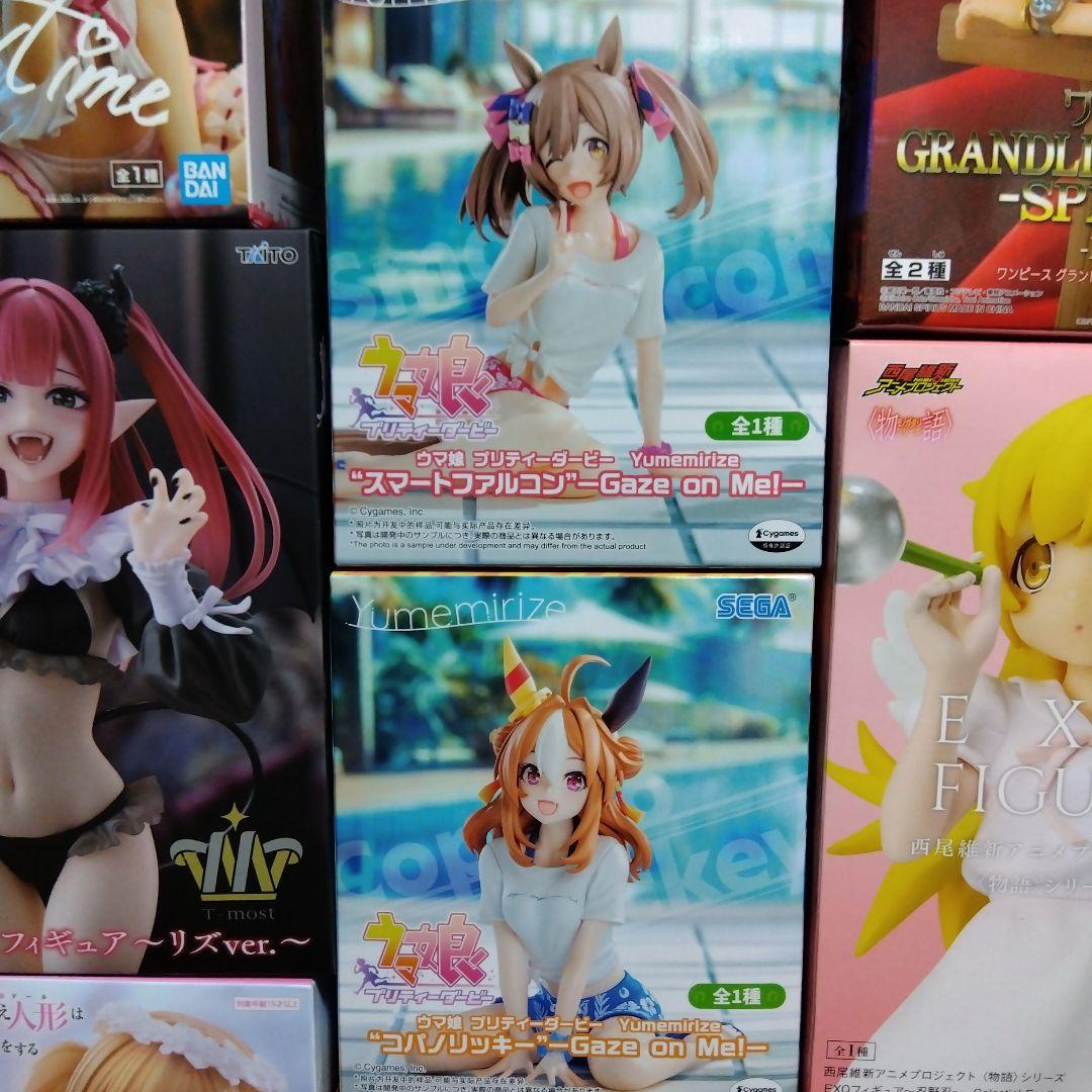 ■美少女フィギュア21個 喜多川海夢/初音ミク/シャルティア/ウマ娘/ナミ等①