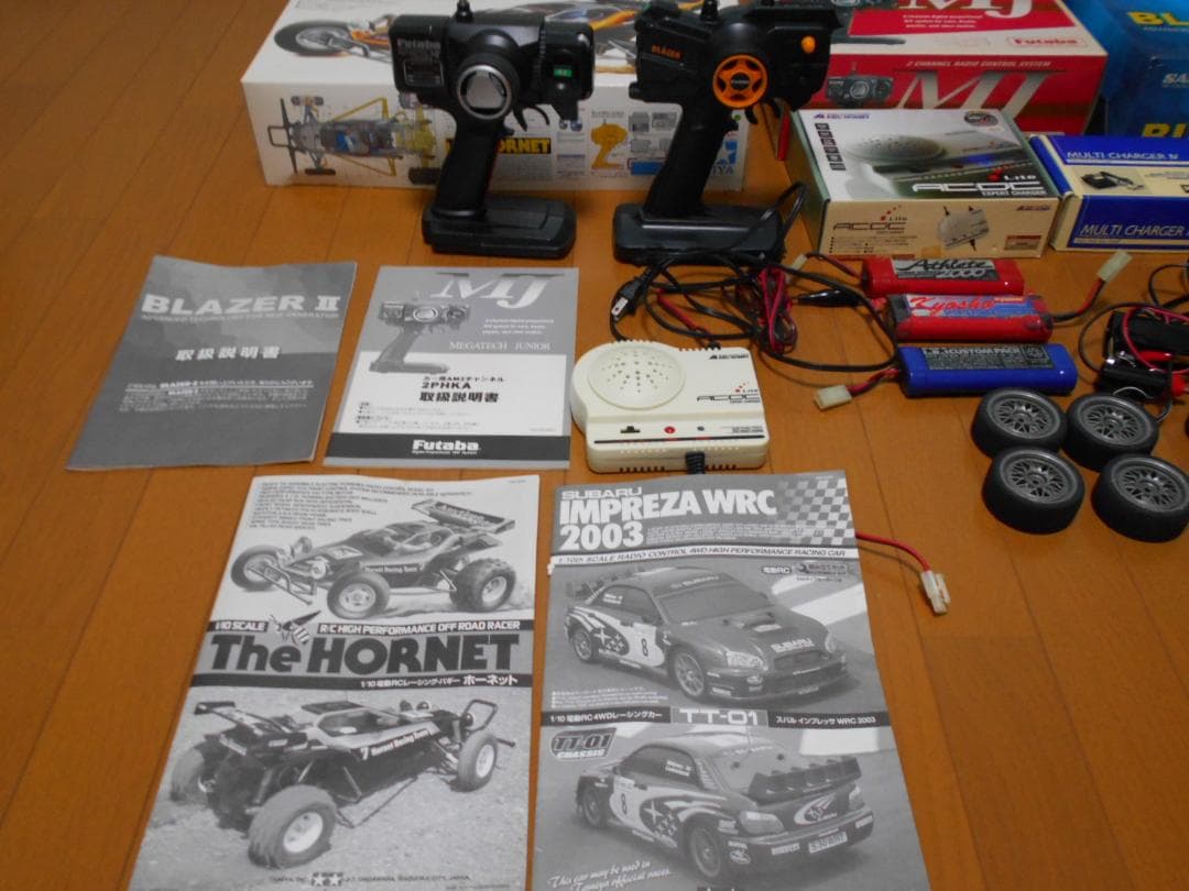 【引取限定】 ラジコン　タミヤ インプレッサ＆ホーネット 画像全部フルセット