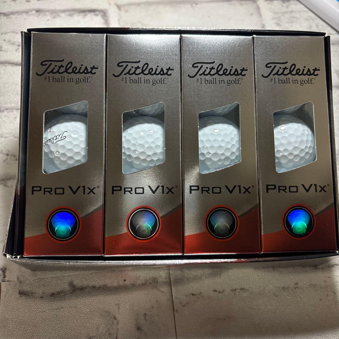 Titleist Pro V1x ゴルフボール 24 個