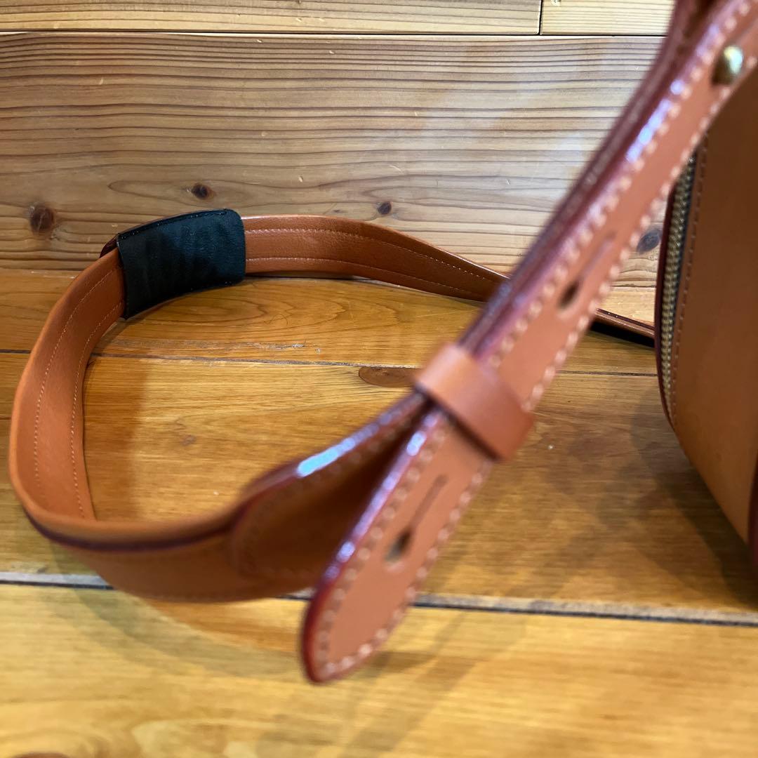 【未使用品】ITAGAKI 2way 本革レザー ショルダーバッグ　板垣