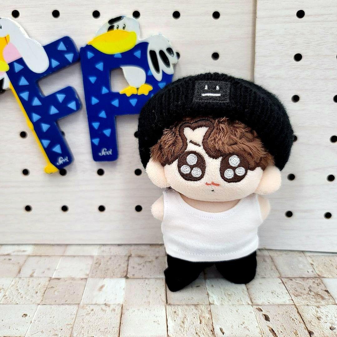 10cm ぬい服 ぬいぐるみ 服 グクトゥギ bts nct タンクトップ 私服