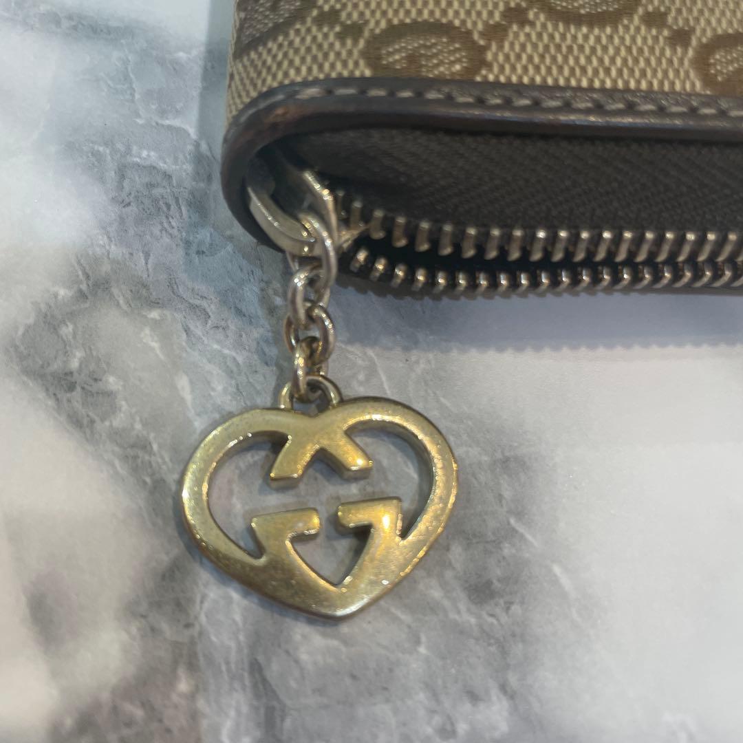 GUCCI GGキャンバス 長財布 海外限定