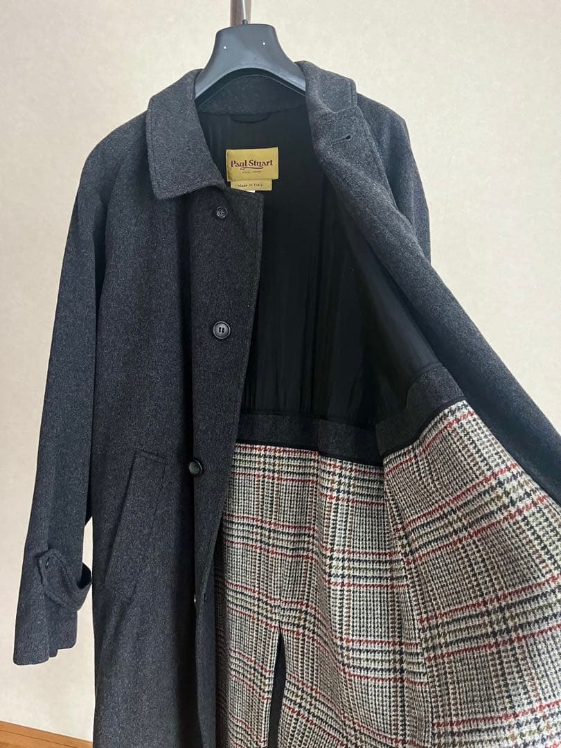 テ*ル様 ポールスチュアート コート 一枚袖 1枚袖 １枚袖 ステンカラーコート