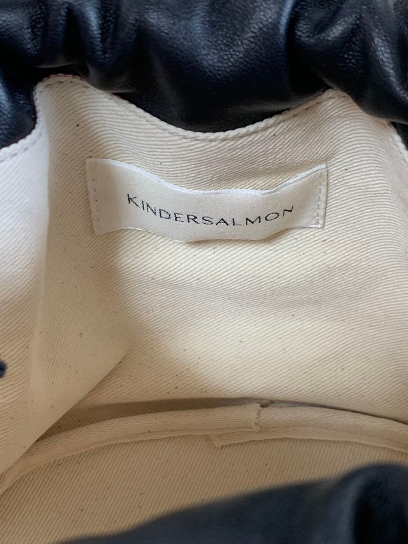 KINDER SALMON キンダーサルモン　巾着バッグ