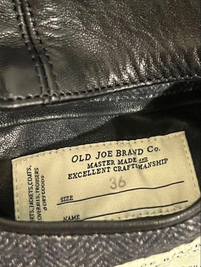 ジャケット・アウター OLD JOE PATINA HORSE-HIDE JEAN JACKET