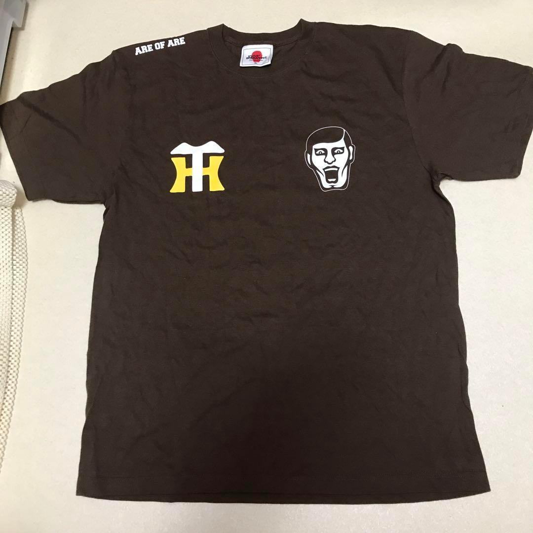 阪神タイガース 優勝 XL パンクドランカーズ 未使用 Tシャツ 虎 茶系 半袖