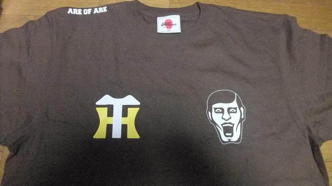 阪神タイガース 優勝 XL パンクドランカーズ 未使用 Tシャツ 虎 茶系 半袖