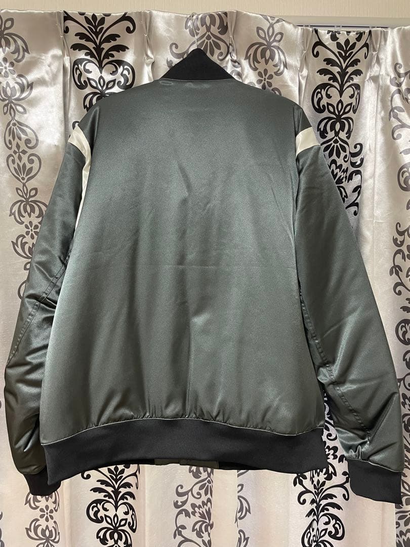 JORDAN MVP バーシティジャケット オフノワール/セイル Lロゴ刺繍