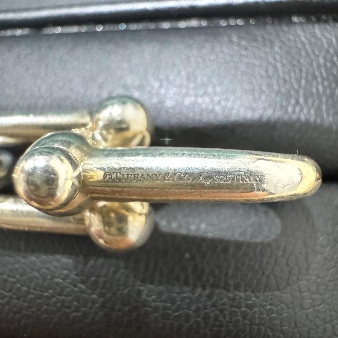 ティファニー ハードウェア ラージリンク ブレスレット14コマ925 62.5g