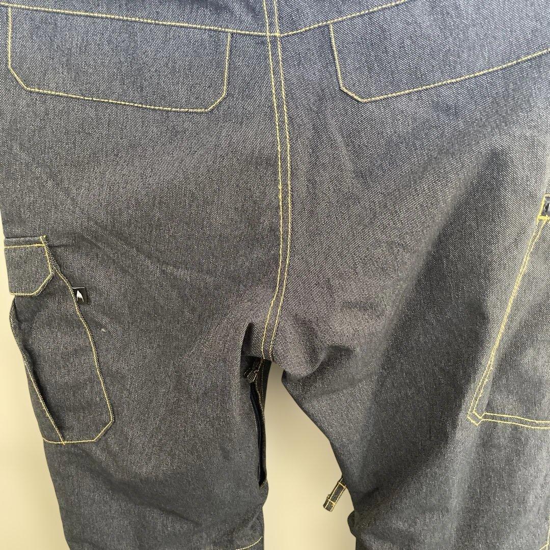 BURTON スノーボードパンツ ダークデニム 柄Size/ XL