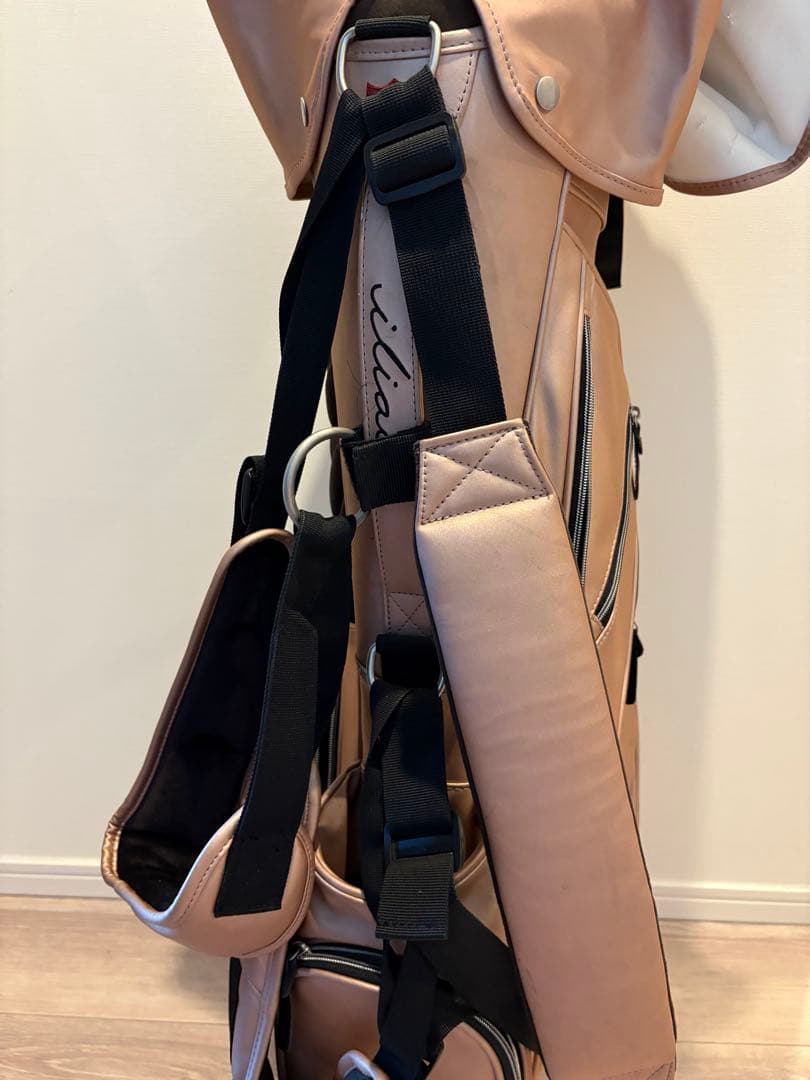 【希少　ローズエデンゴールド】Iliac ゴルフバック