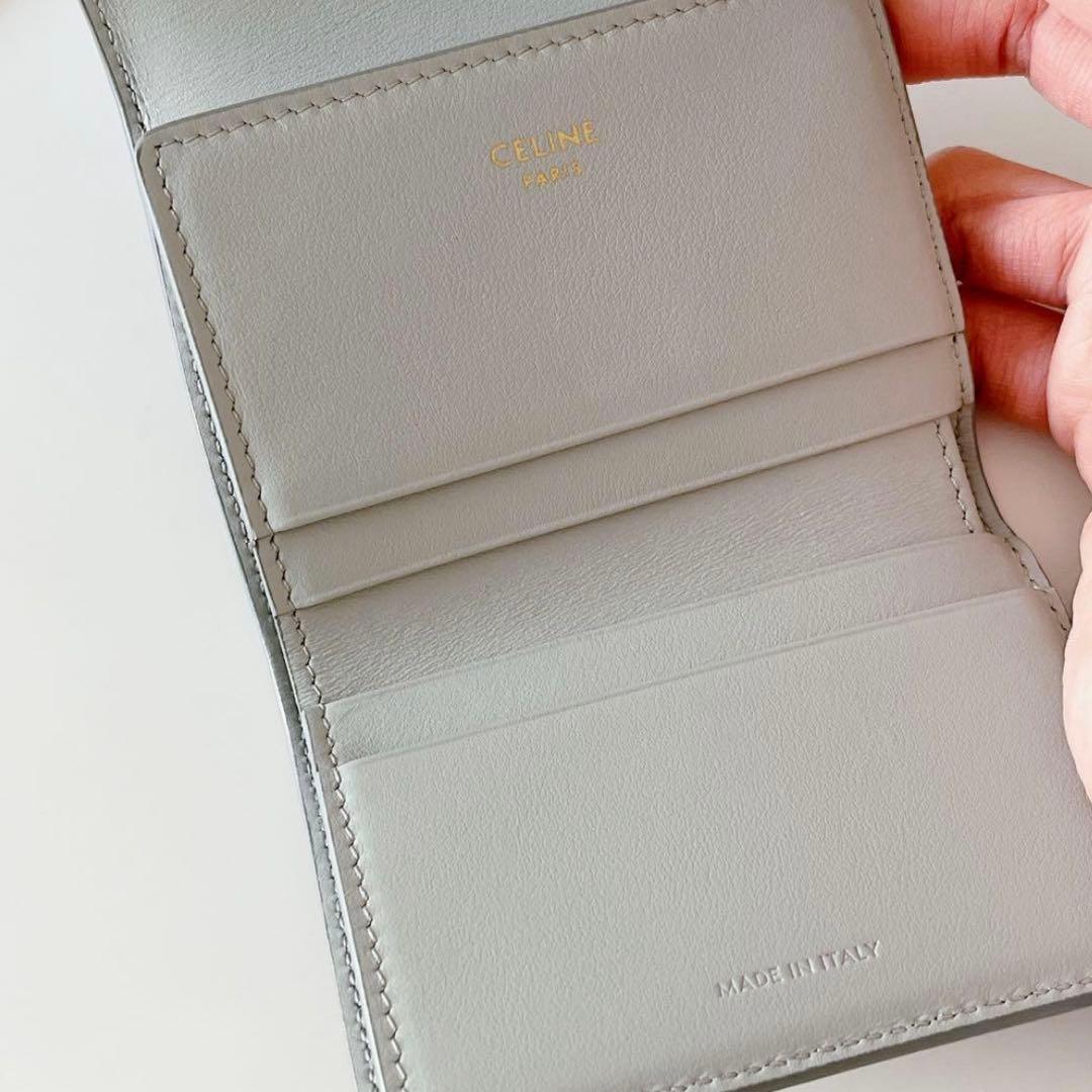 ヨ*コ様 最終値下げCELINE♡セリーヌ♡トリオンフ コンパクトウォレット ソ