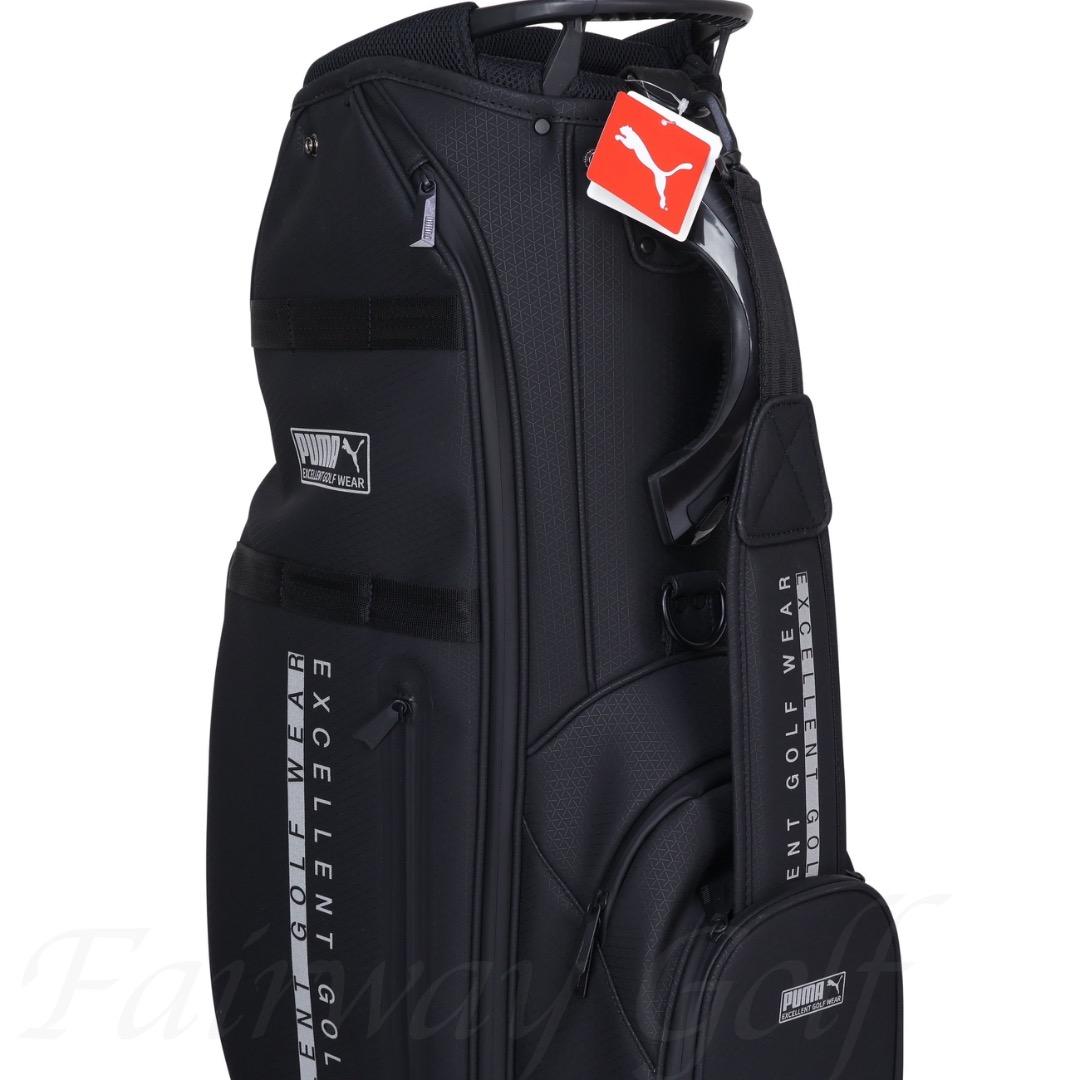 プーマ ゴルフ PUMA EXCELLENT GOLF EGW キャディバッグ黒 ゴルフ用品