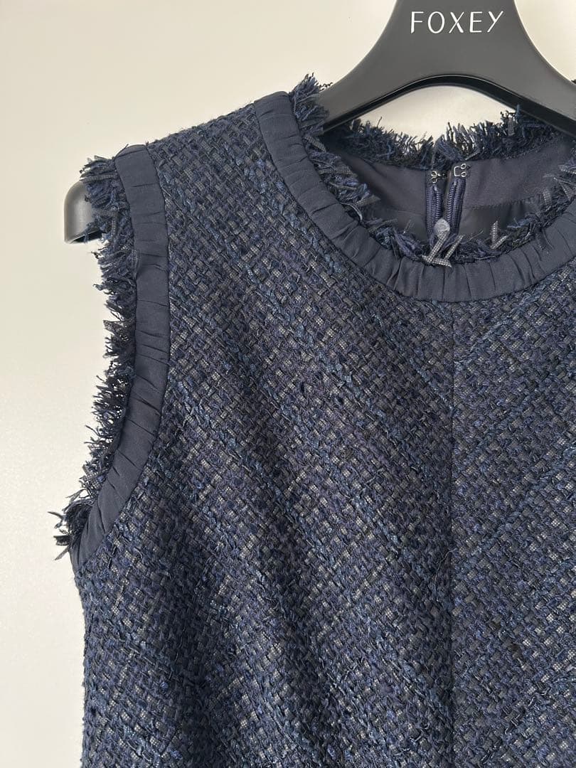 アナイ　ANAYI ミックスツィード　ワンピース♡