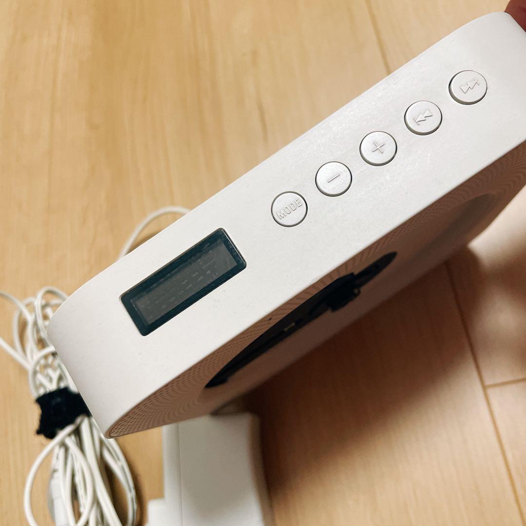 無印良品 壁掛けCDプレイヤーCPD-3 リモコンあり